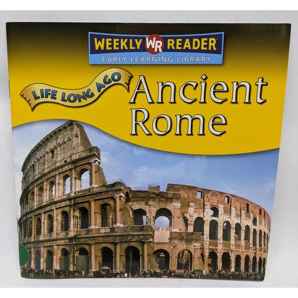 Weekly Reader LIFE LONG AGO Lot of 4 Children's Books Early Learning Library - Picture 7 of 8